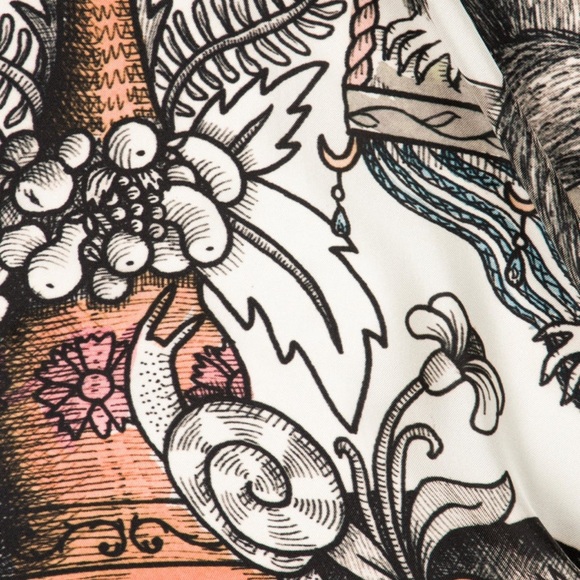 GUCCI Garden Collection Silk Scarf in Box - Picture 3 of 9